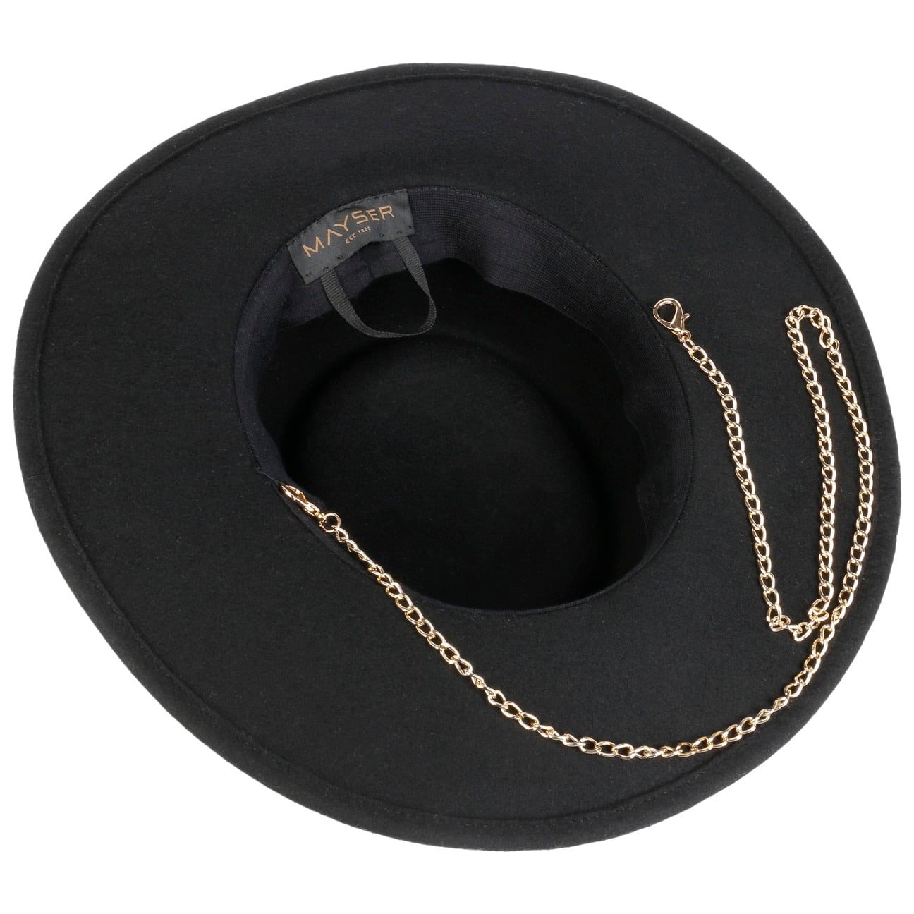 Cappello da Donna con Sottogola Soft Wool schwarz 10