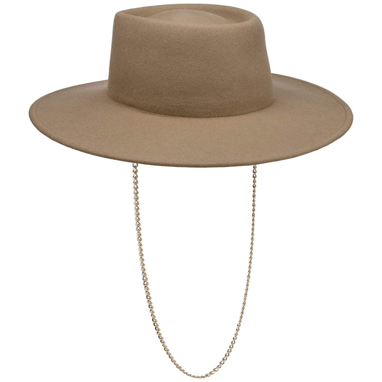 Cappello da Donna con Sottogola Soft Wool beige 3