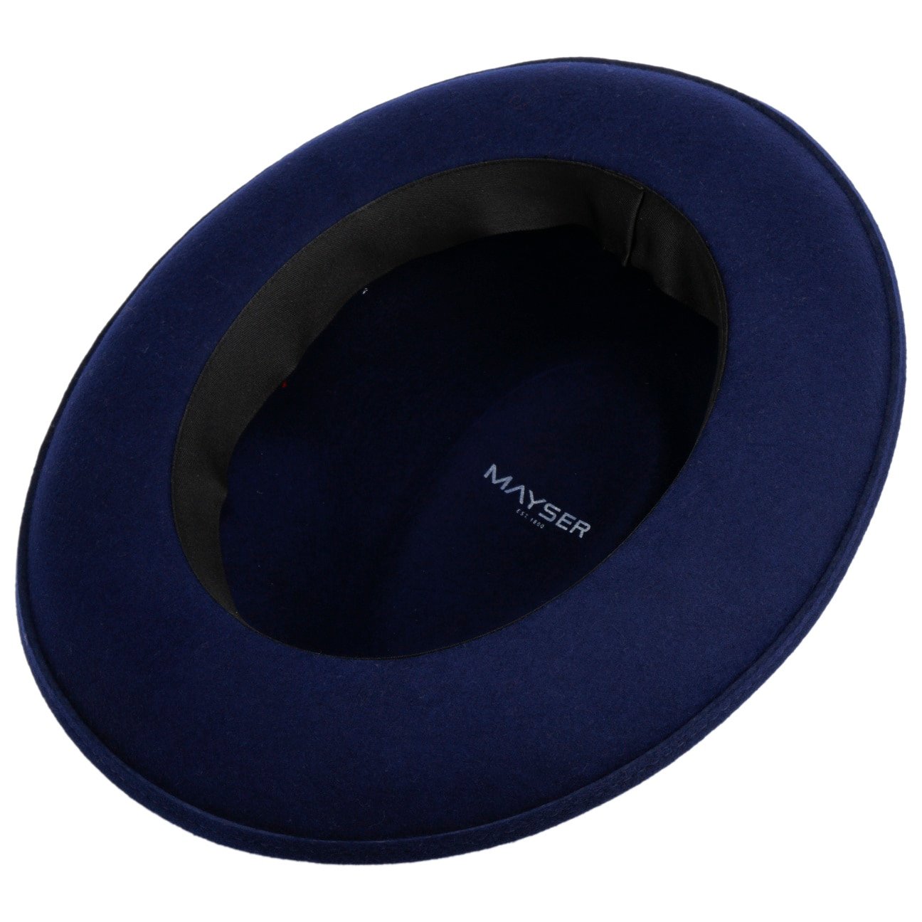 Samuel Fedora Wollfilzhut blau 4