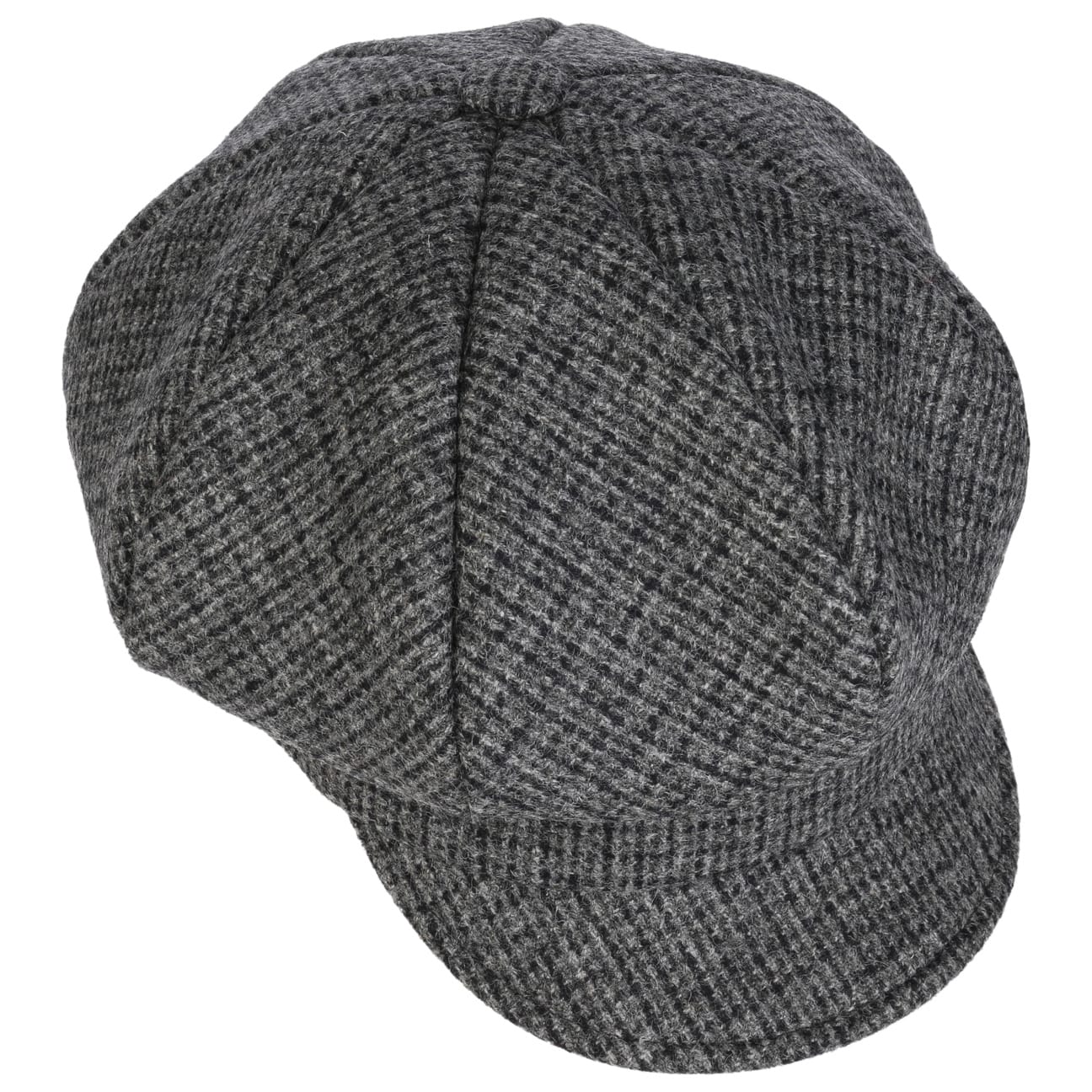 Cia Herringbone Ballonmütze grau 7