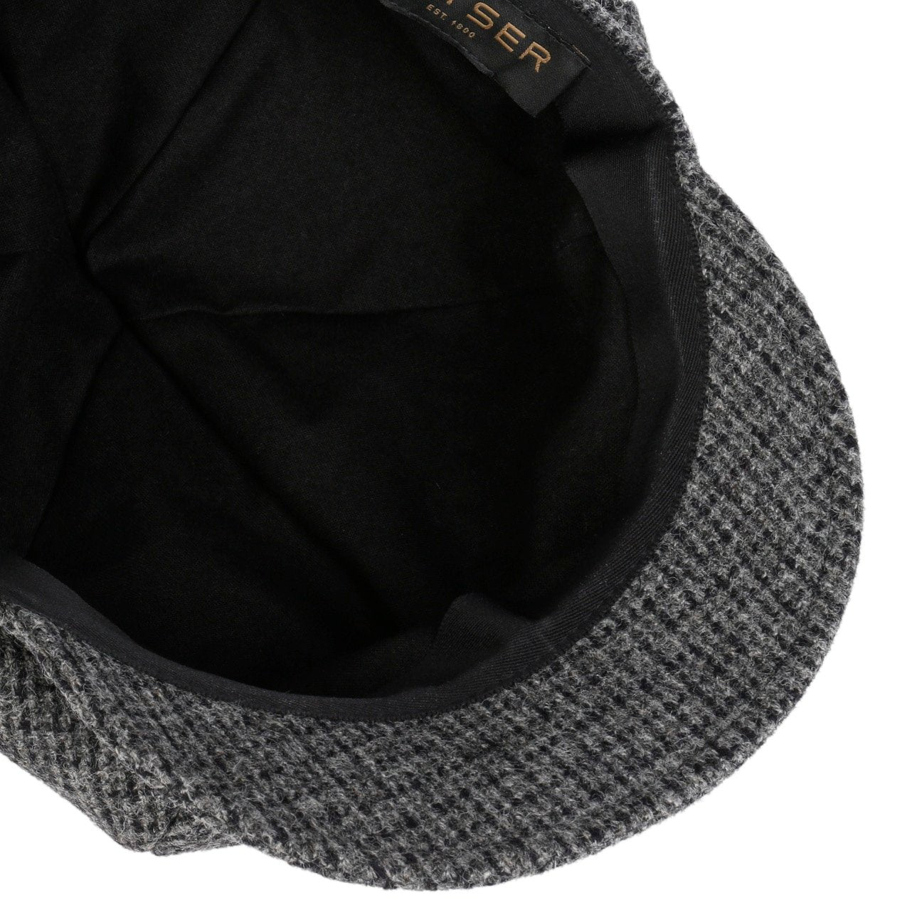 Cia Herringbone Ballonmütze grau 8