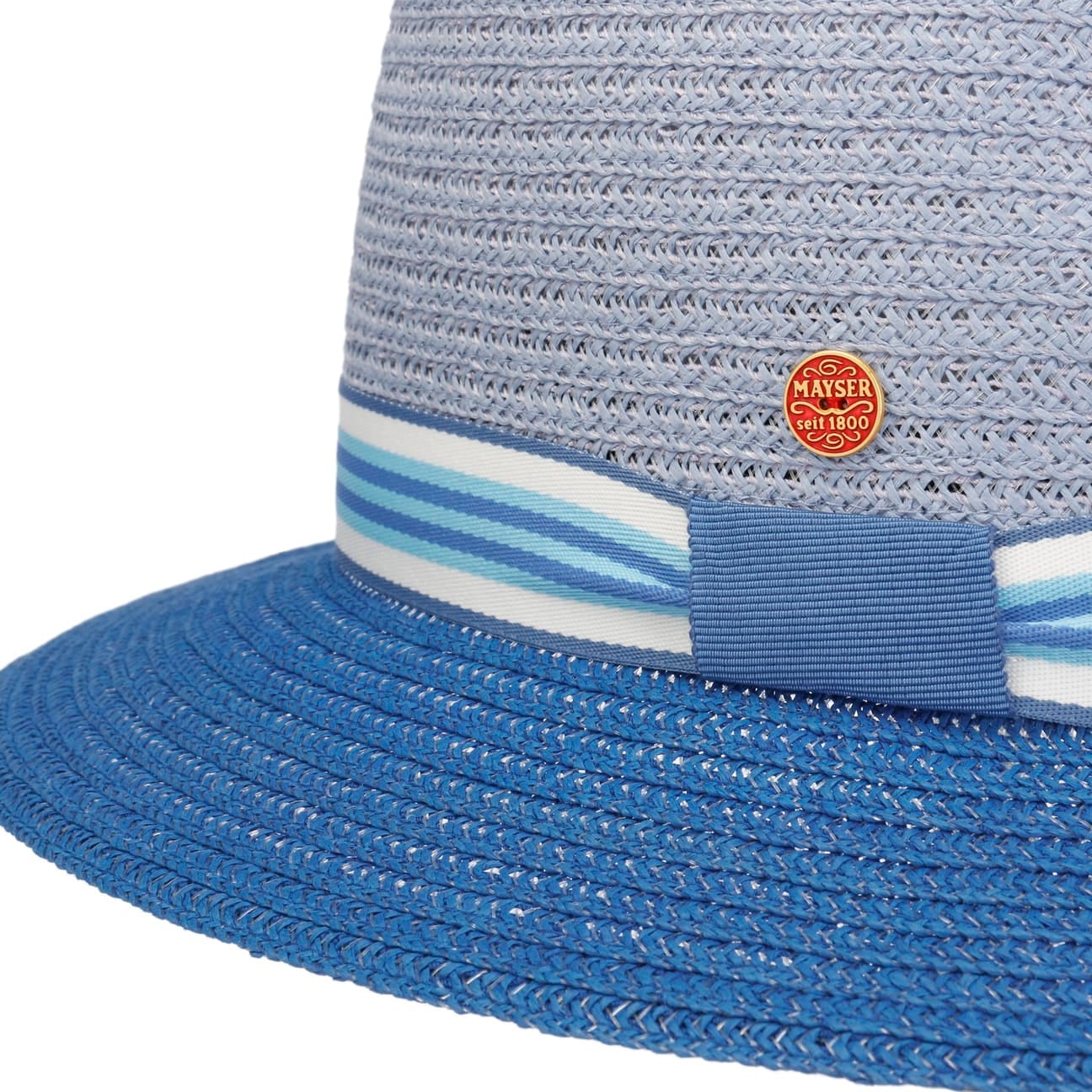 Nane Twotone Traveller Stråhatt blau 9