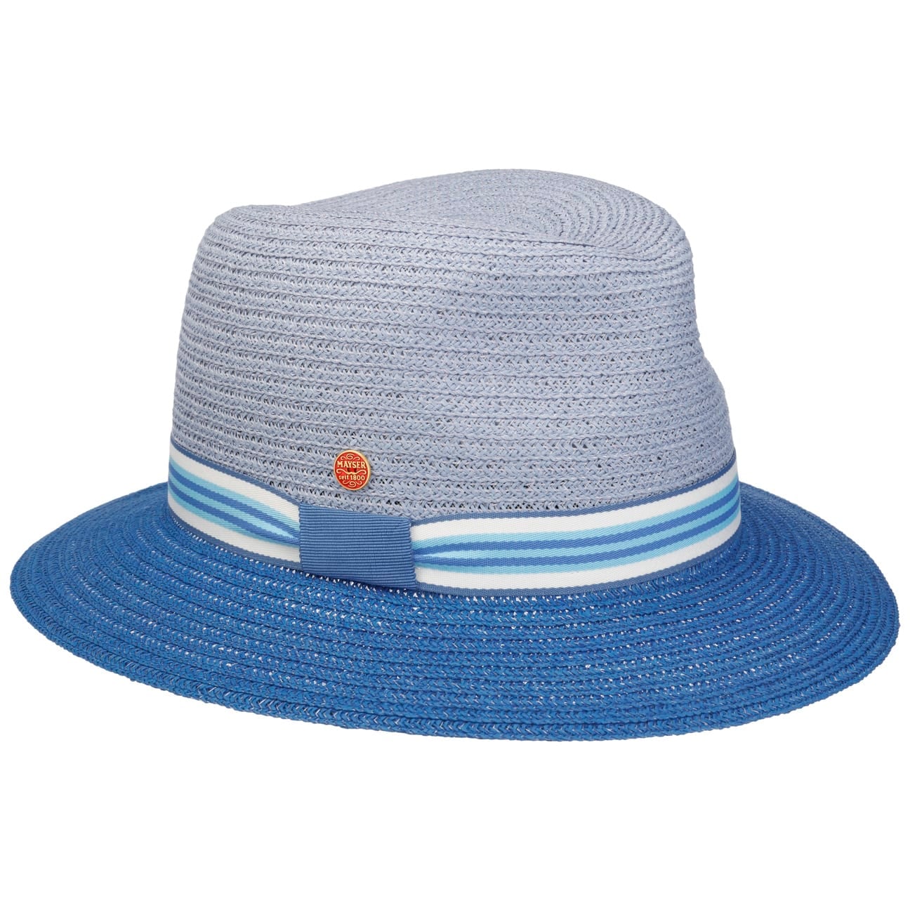 Nane Twotone Traveller Stråhatt blau 6
