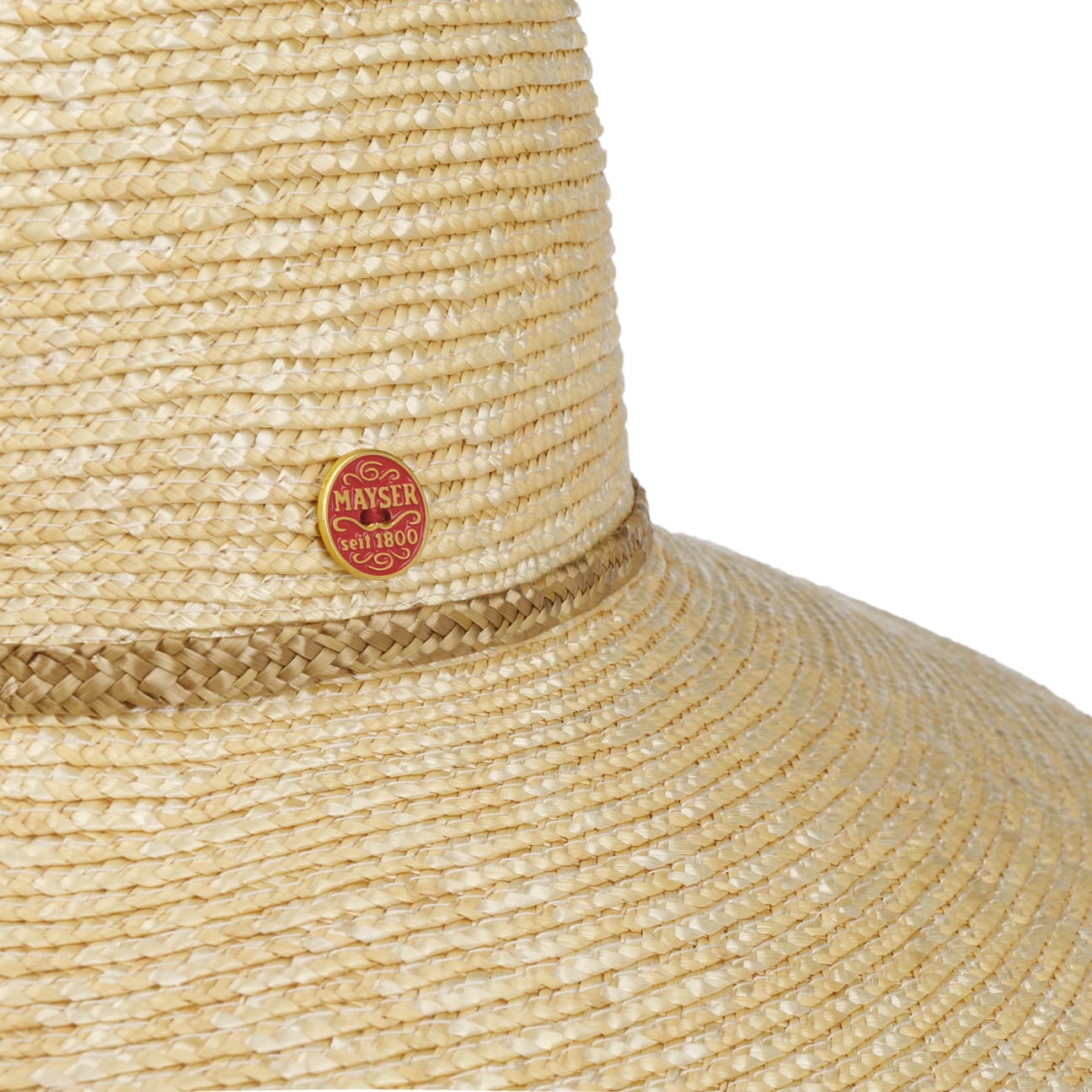 Chapeau en paille de blé Celea natur-beige 5