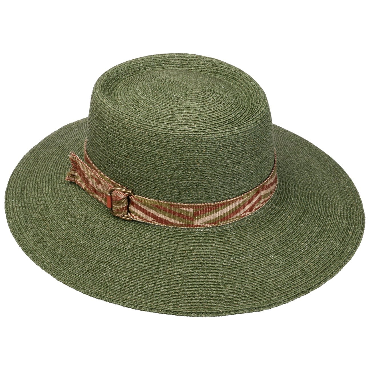 Astrid Raffia Straw Hat grün 3