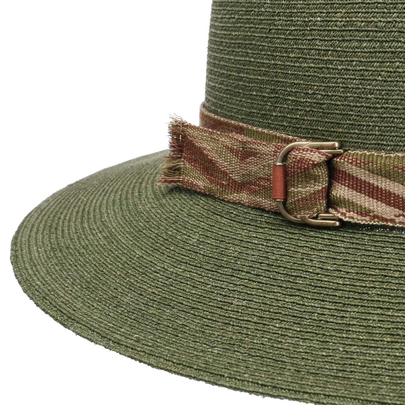 Astrid Raffia Straw Hat grün 6