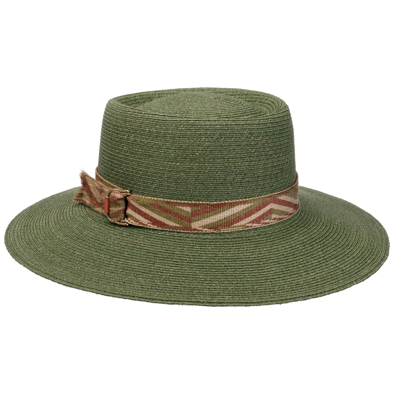 Astrid Raffia Straw Hat grün 2
