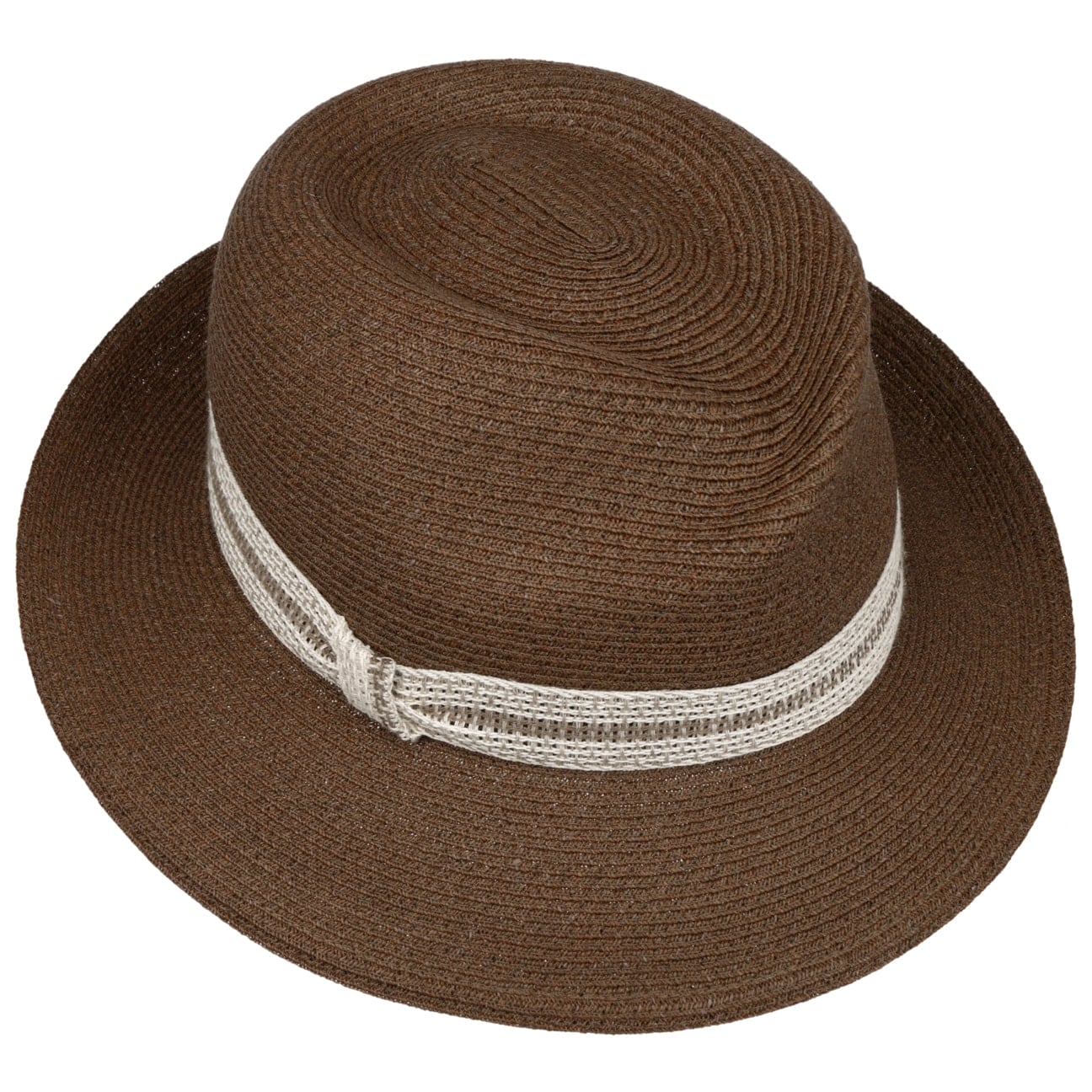 Simone Raffia Hat dunkelbraun 9