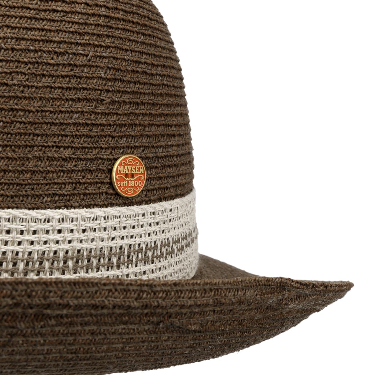 Simone Raffia Hat dunkelbraun 11