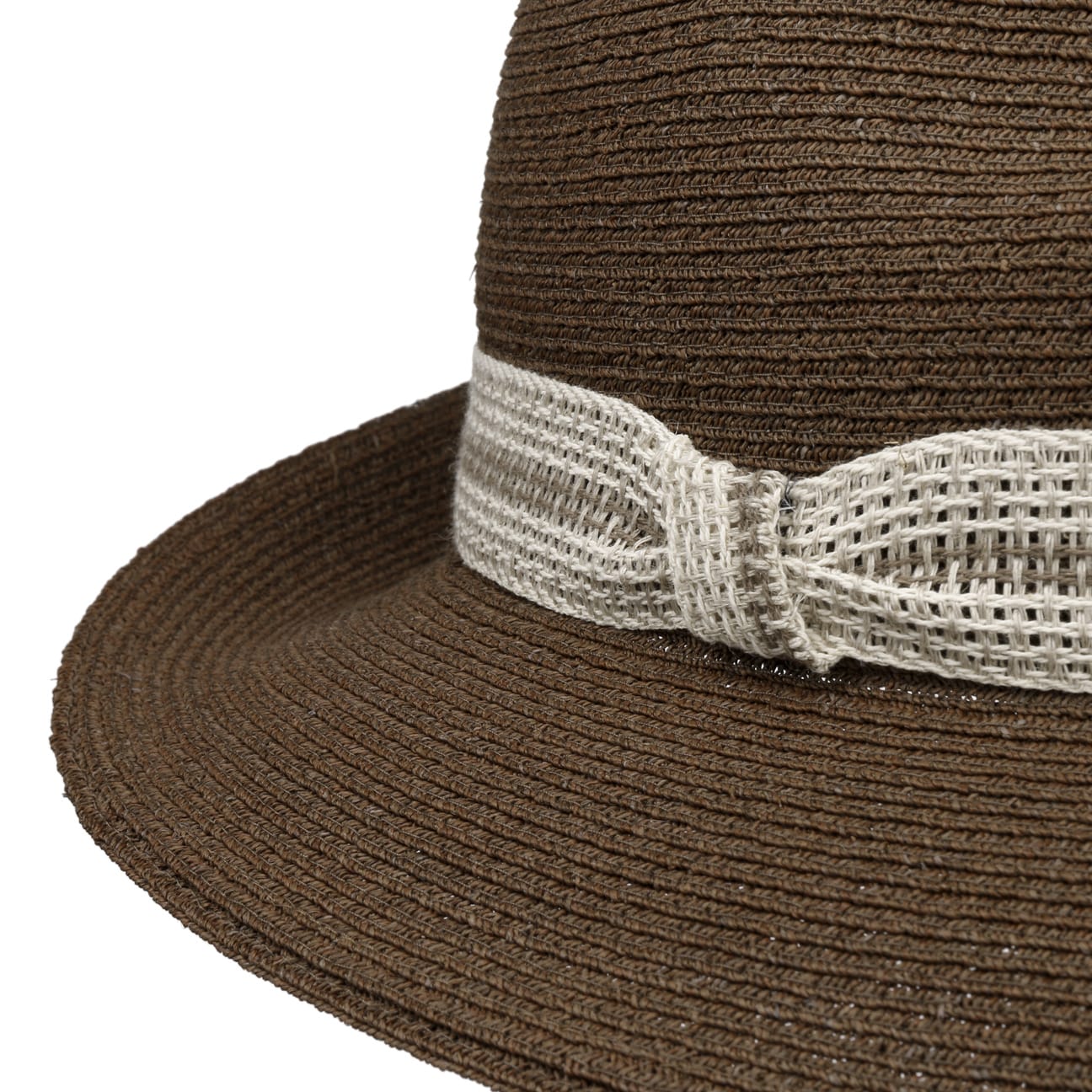 Simone Raffia Hat dunkelbraun 12