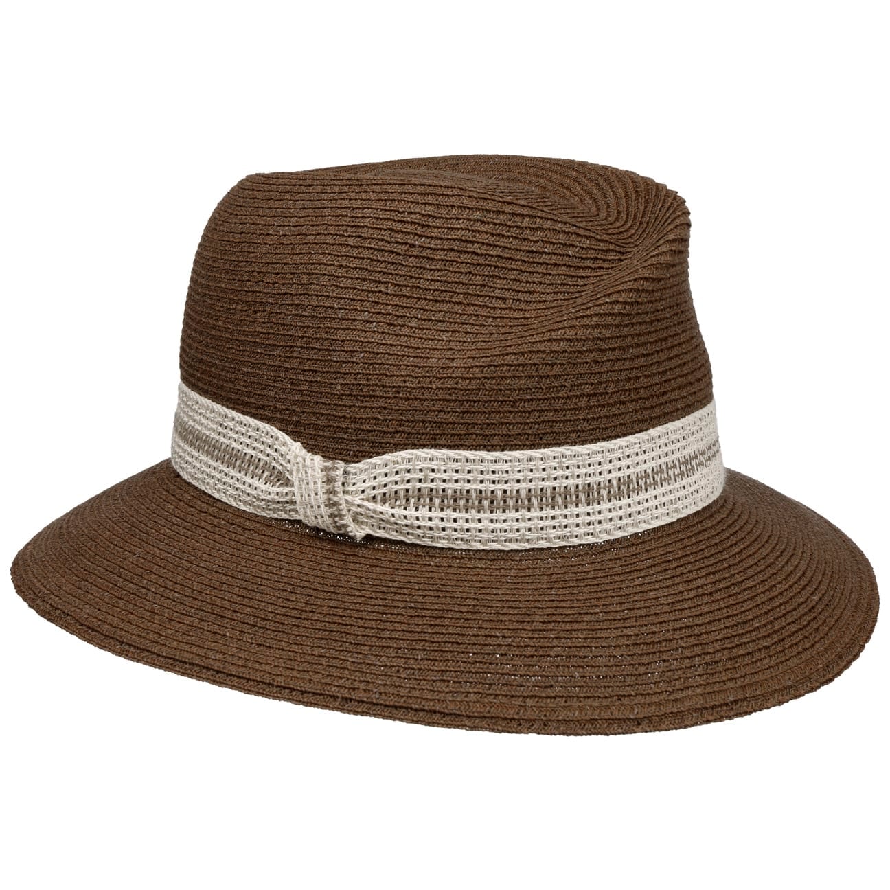 Simone Raffia Hat dunkelbraun 13