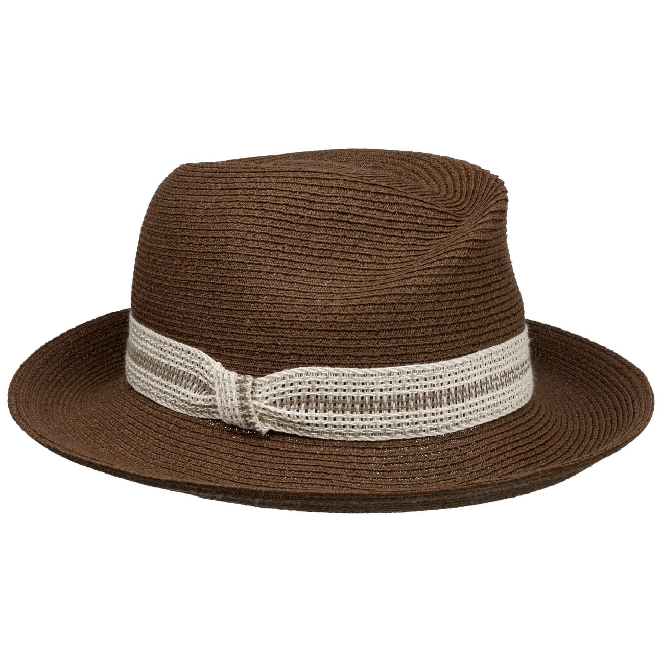 Simone Raffia Hat dunkelbraun 14