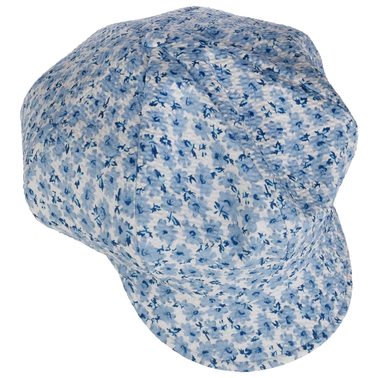 Camilla Flowers Reversible Beanie blau 2