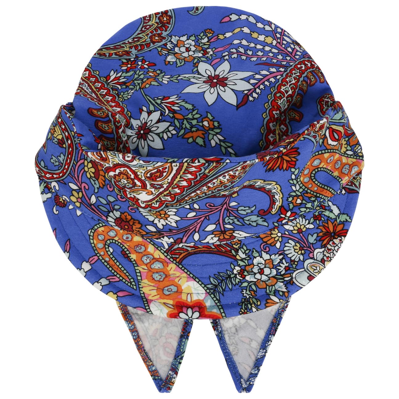 Casquette bandana en jersey Emma blau 3