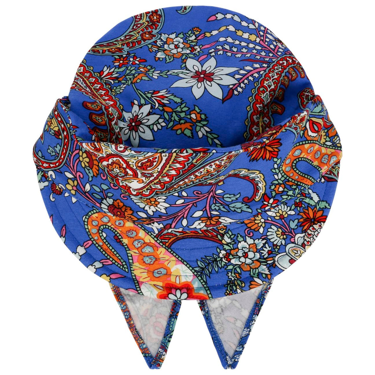 Emma Jersey Bandana med Skjerm blau 3