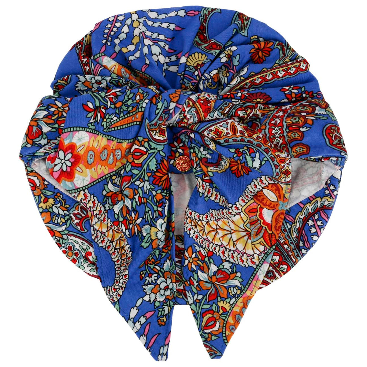 Emma Jersey Bandana med Skjerm blau 4