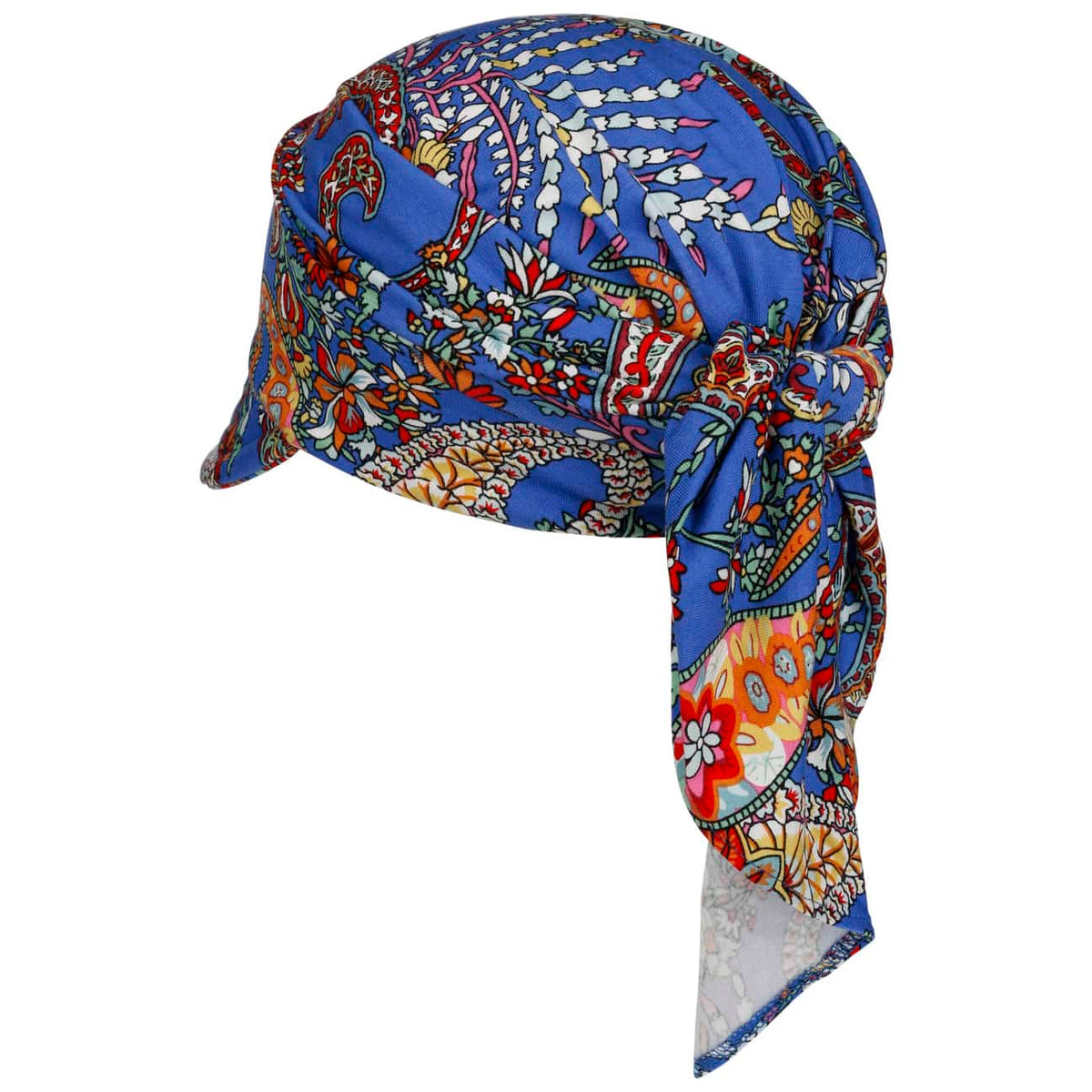 Emma Jersey Bandana med Skjerm blau 5