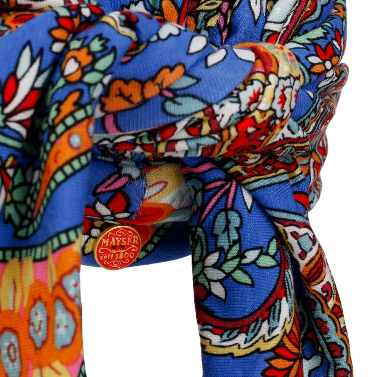 Emma Jersey Bandana med Skjerm blau 6