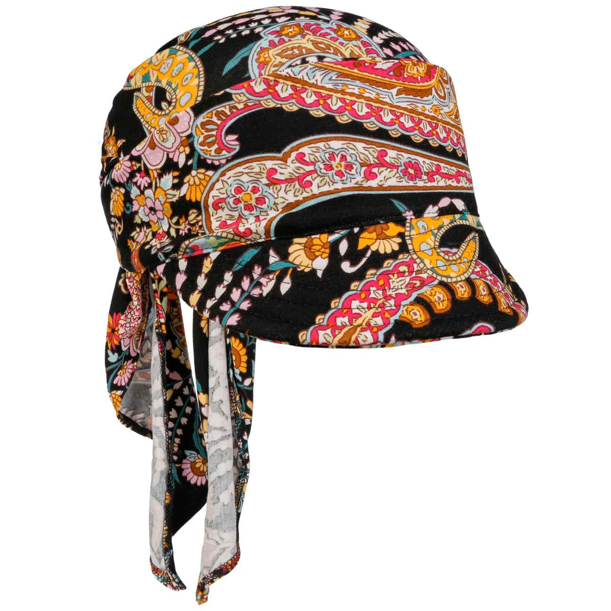 Emma Jersey Bandana med Skjerm schwarz 9