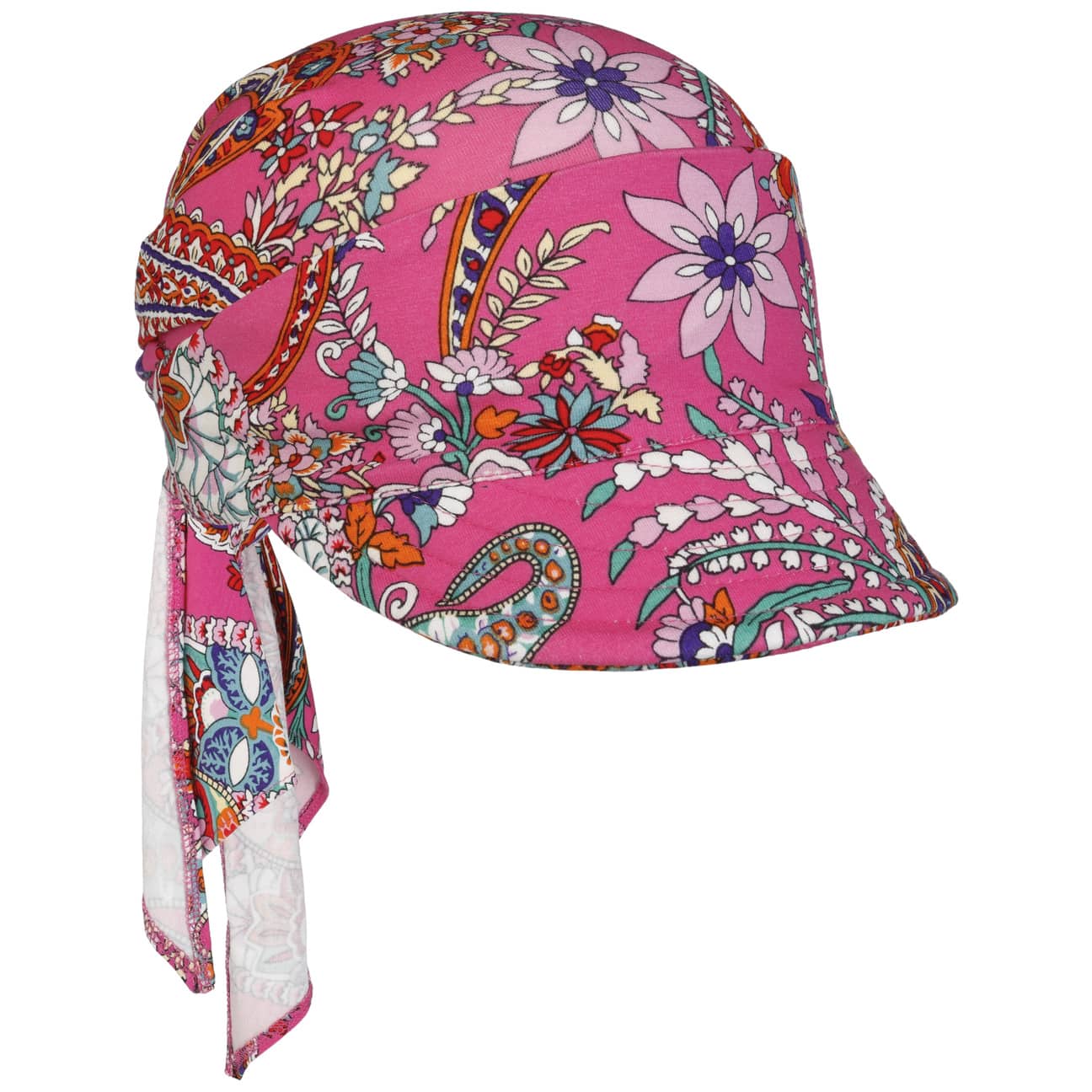 Casquette bandana en jersey Emma pink 8