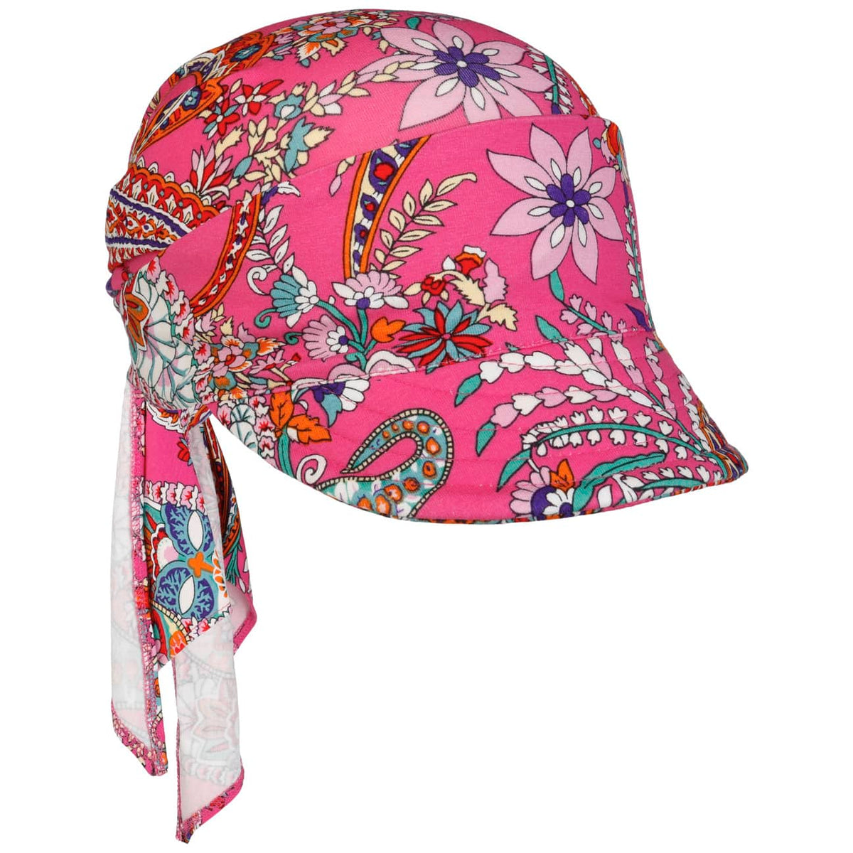 Emma Jersey Bandana med Skjerm pink 8