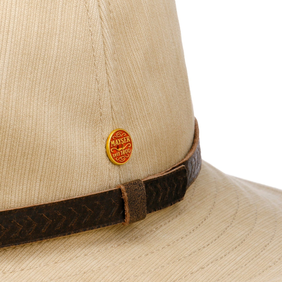 High UV Protection Stoffhatt beige 5