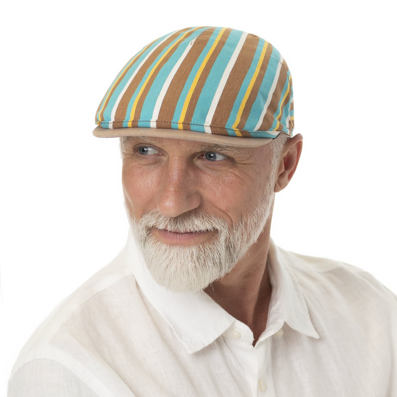 Sidney Stripes Flatcap Modell 1