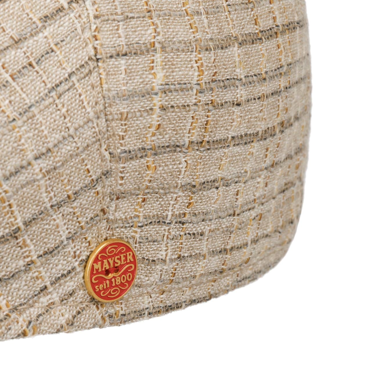 Light Aston Flat Cap hellbeige 4