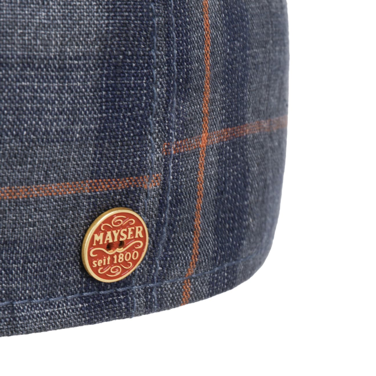 Paddy Kampen Leinen Flatcap dunkelblau 5