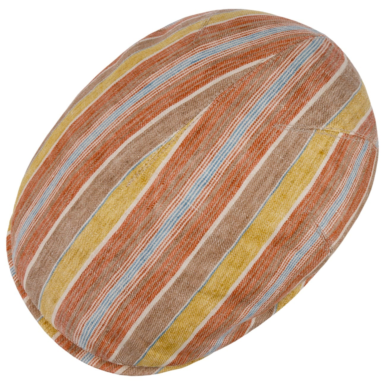 Sidney Colour Stripes Flat Cap bunt 3