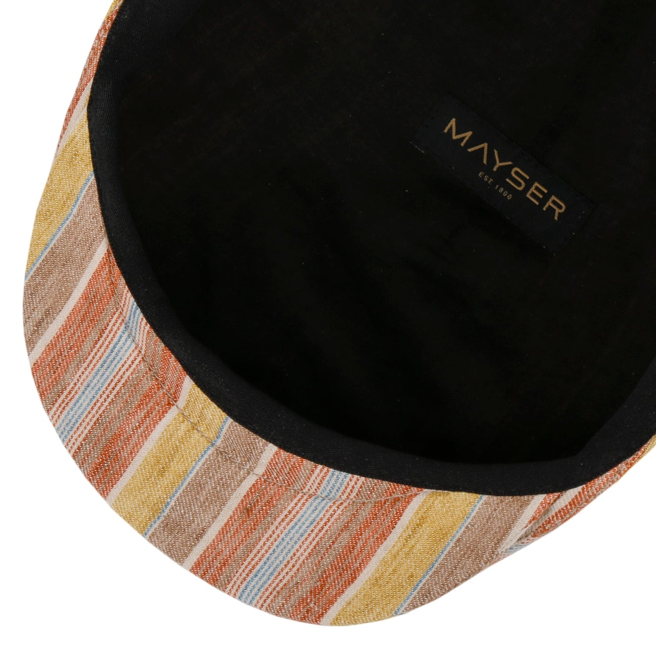 Sidney Colour Stripes Flat Cap bunt 4