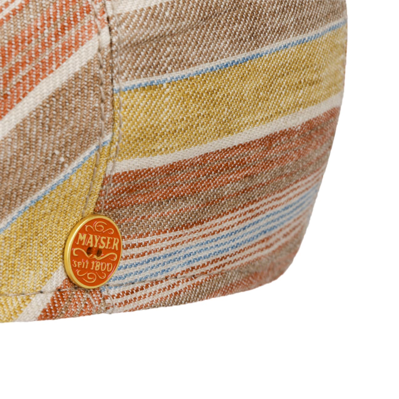Sidney Colour Stripes Flat Cap bunt 5