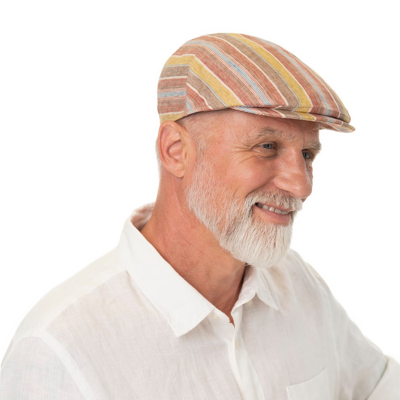 Casquette plate Sidney Color Stripes Modell 1