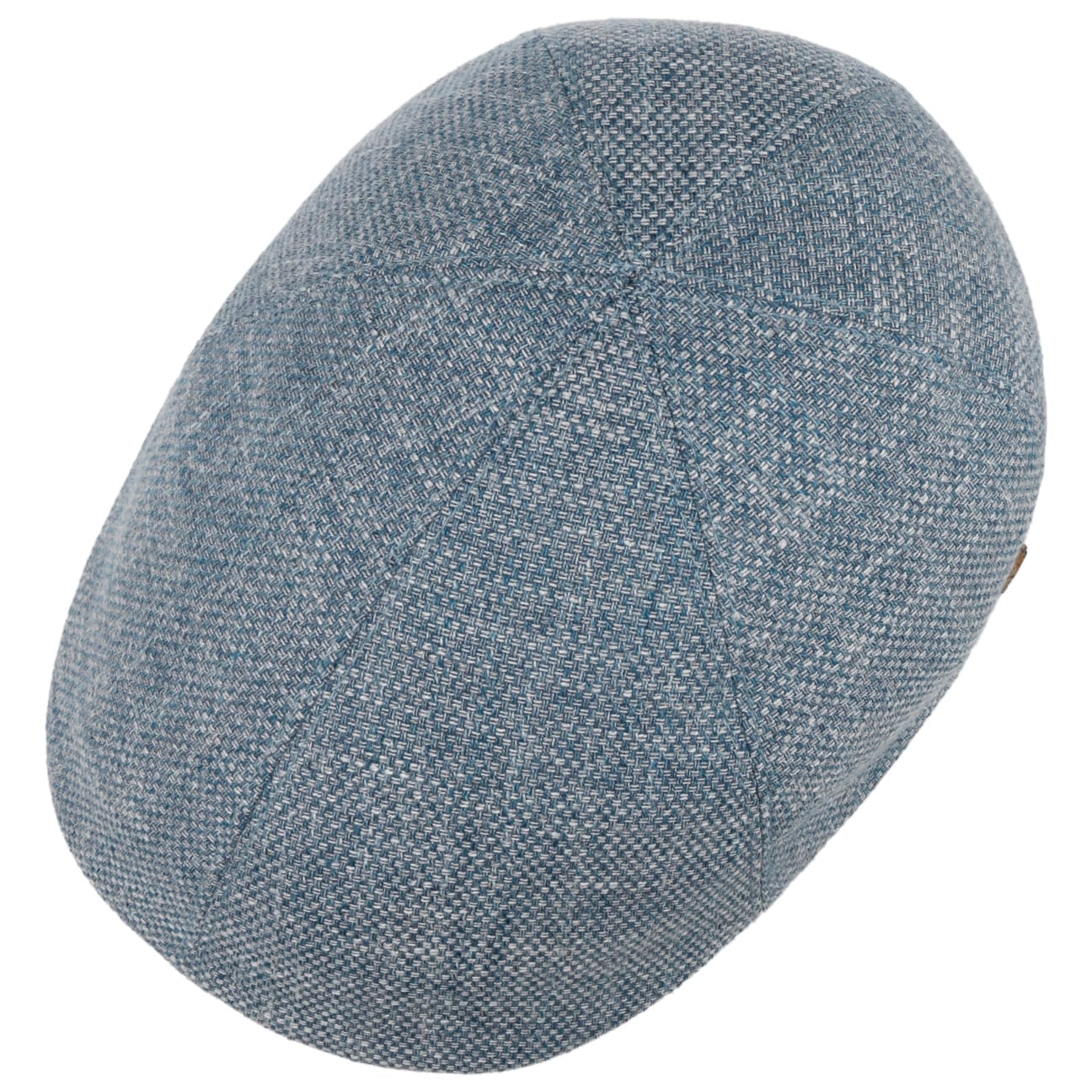 Paquito Zechbauer Flat Cap i Bomull blau 3