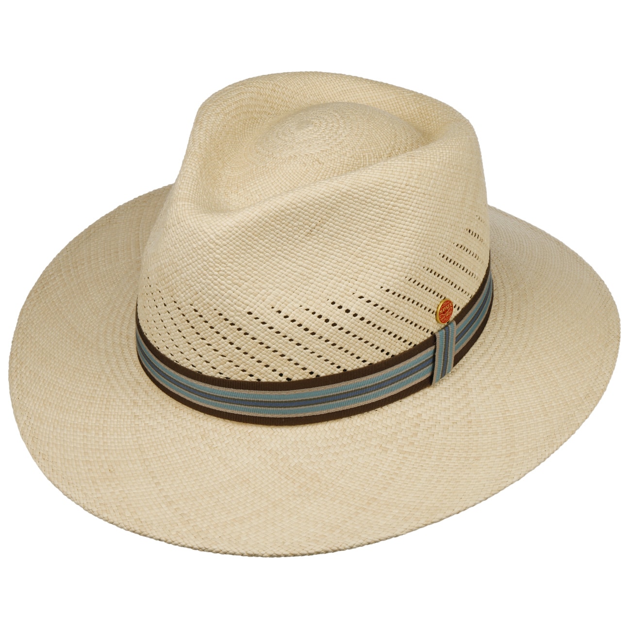 Vented Crown Panama Hat natur 4