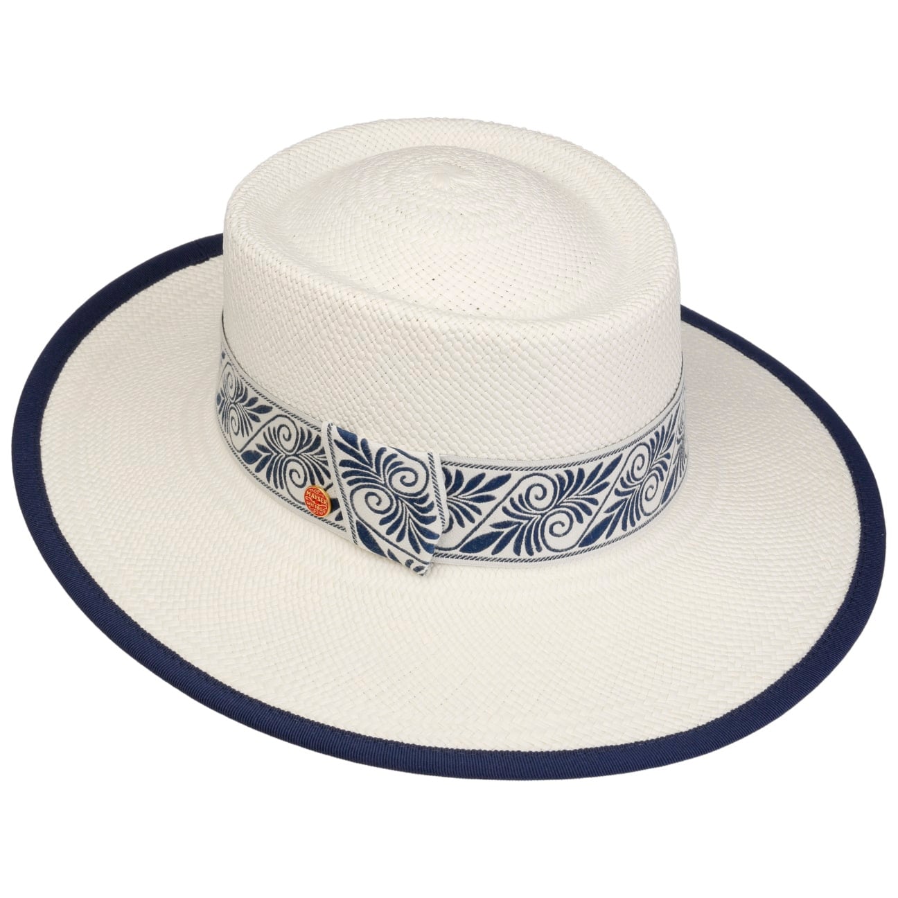 Astrid Twotone Brisa Panama-Hatt weiß 3