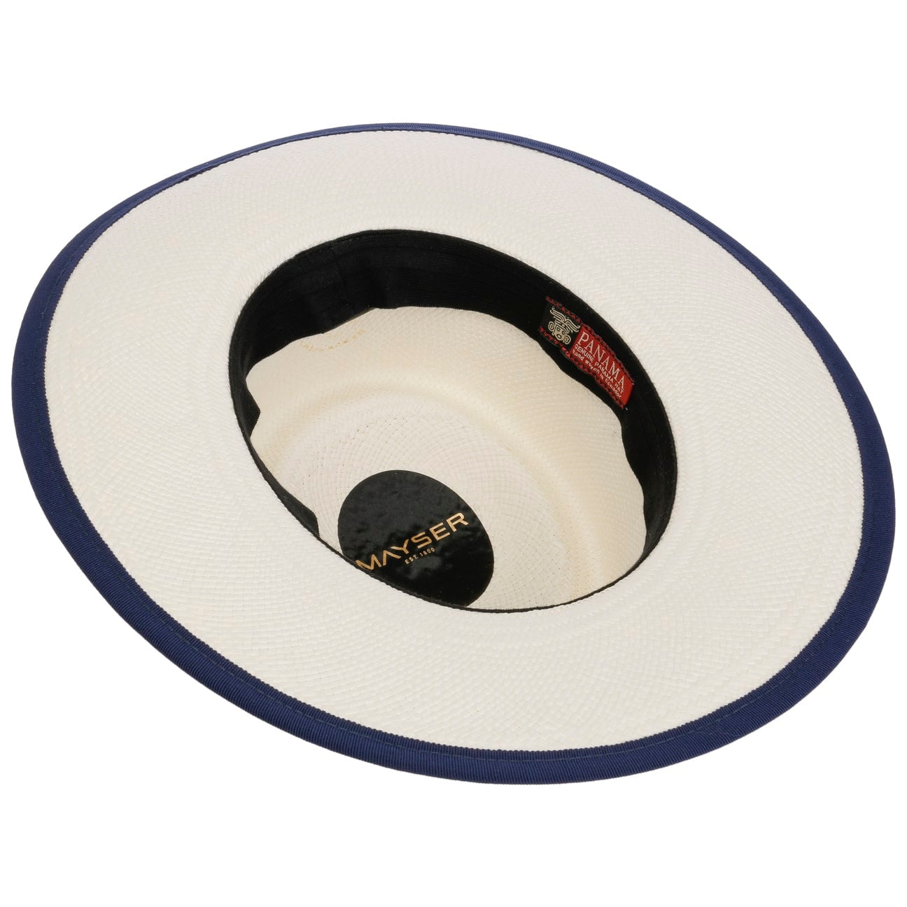 Astrid Twotone Brisa Panama-Hatt weiß 4