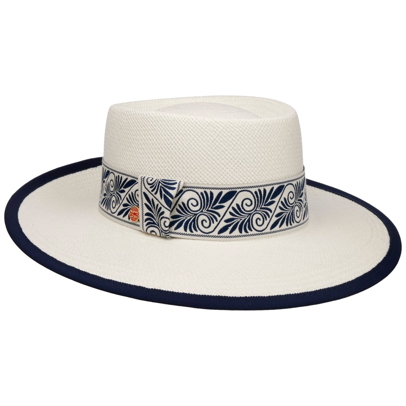Astrid Twotone Brisa Panama-Hatt weiß 2