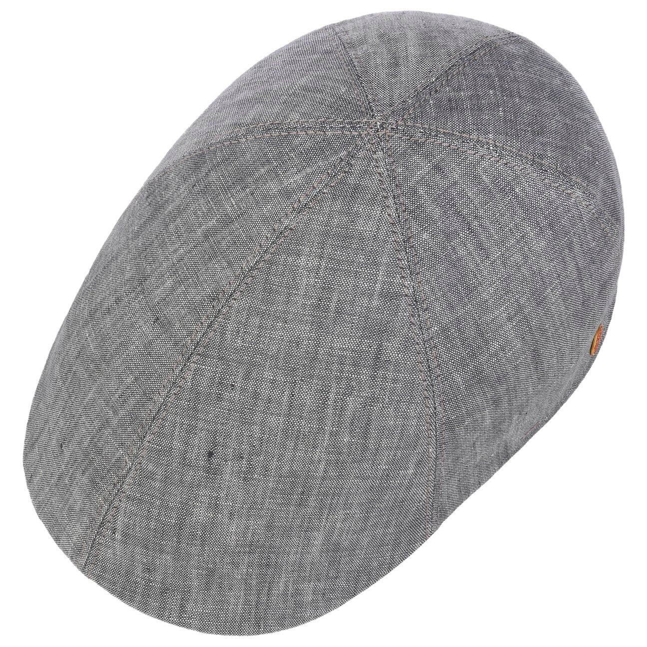 Paddy Leinen Flatcap grau 11