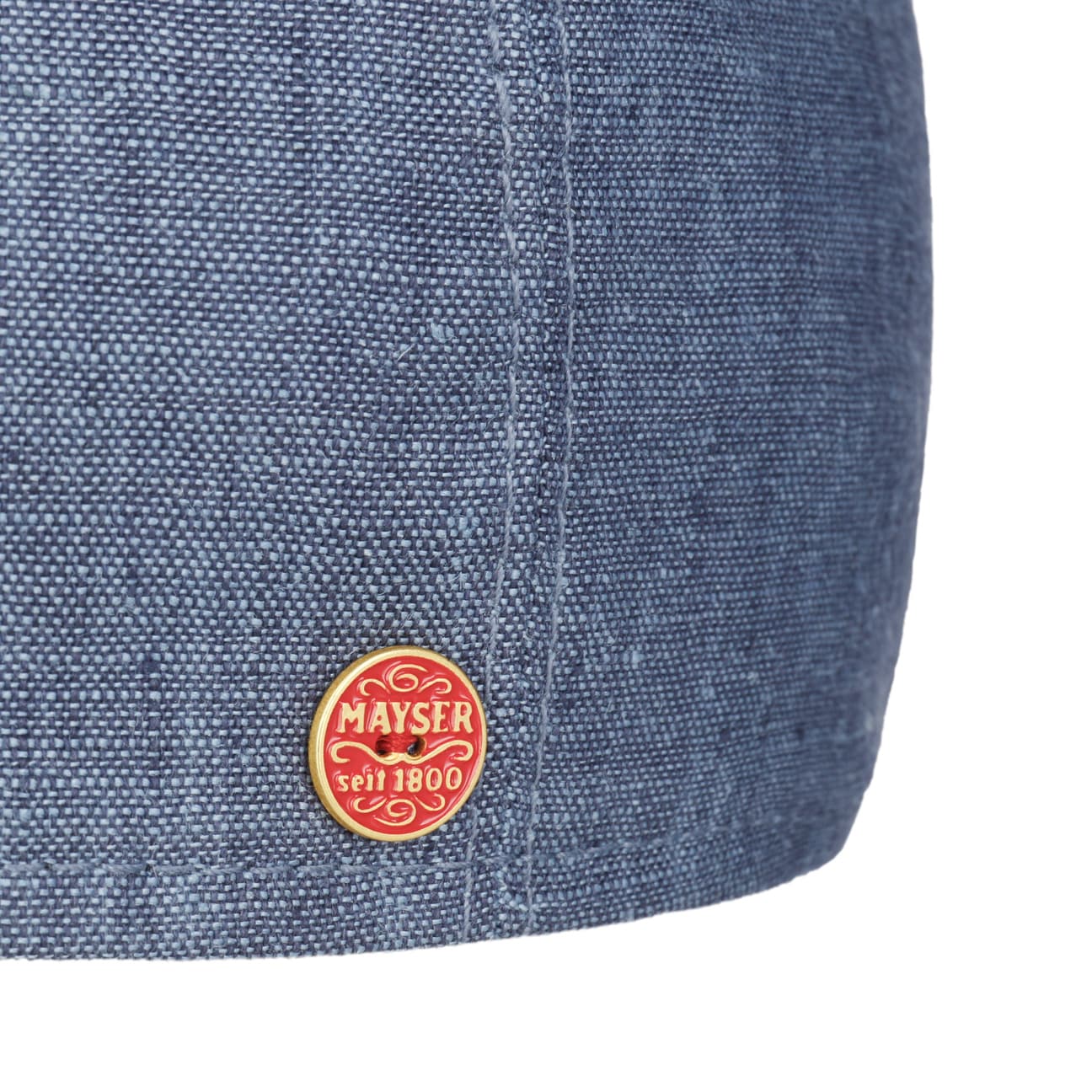 Paddy Flat Cap i Lin blau 9