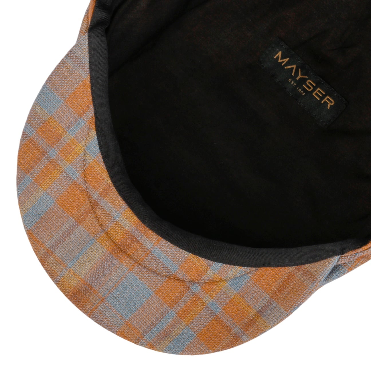 Frankie Superior Wool Silk Flat Cap rost 4