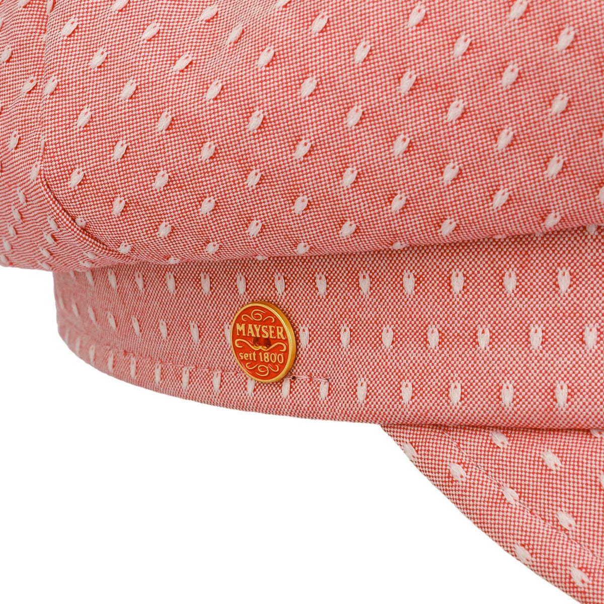 Anja Stitches Newsboy Cap himbeerrot 5