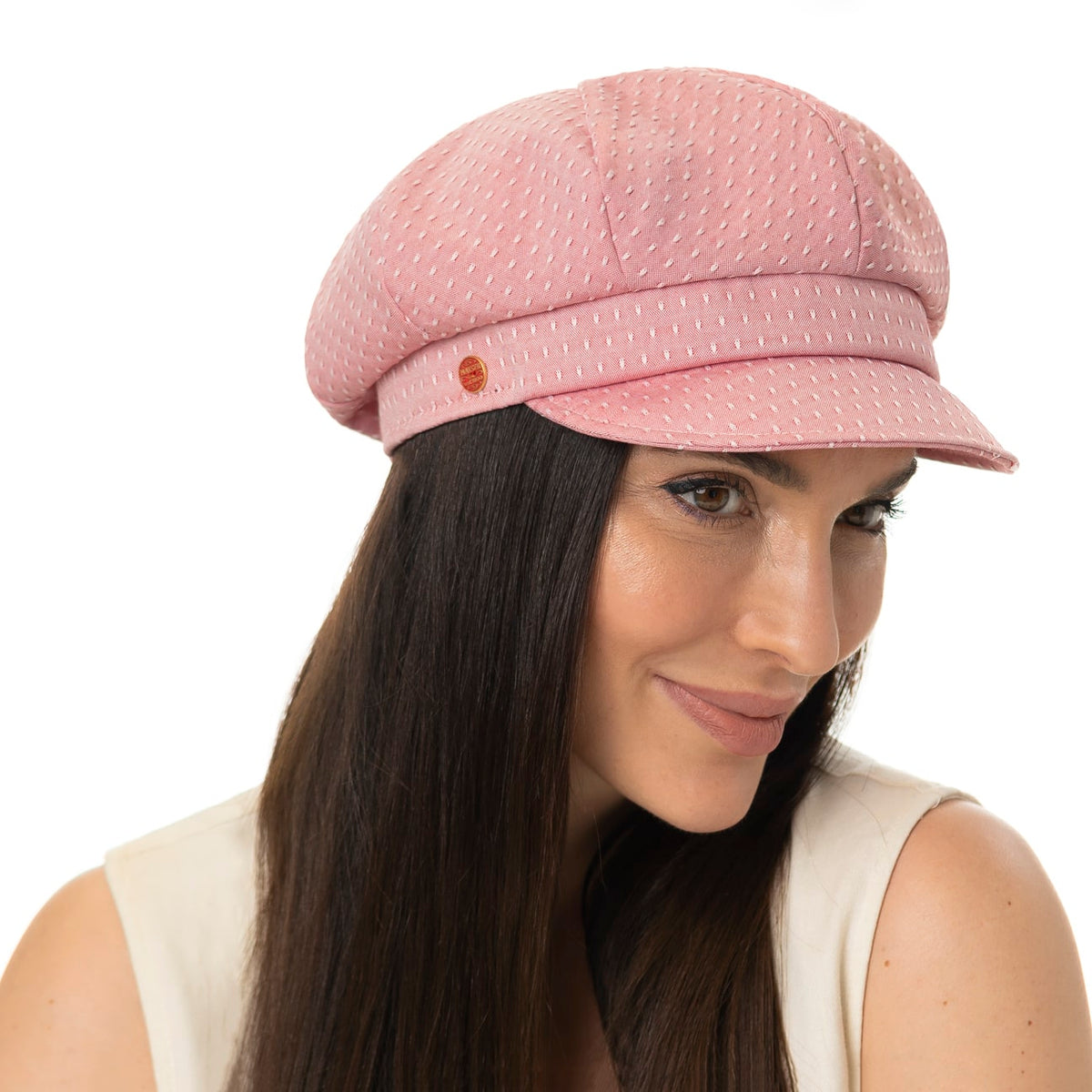 Anja Stitches Newsboy Cap Modell 1