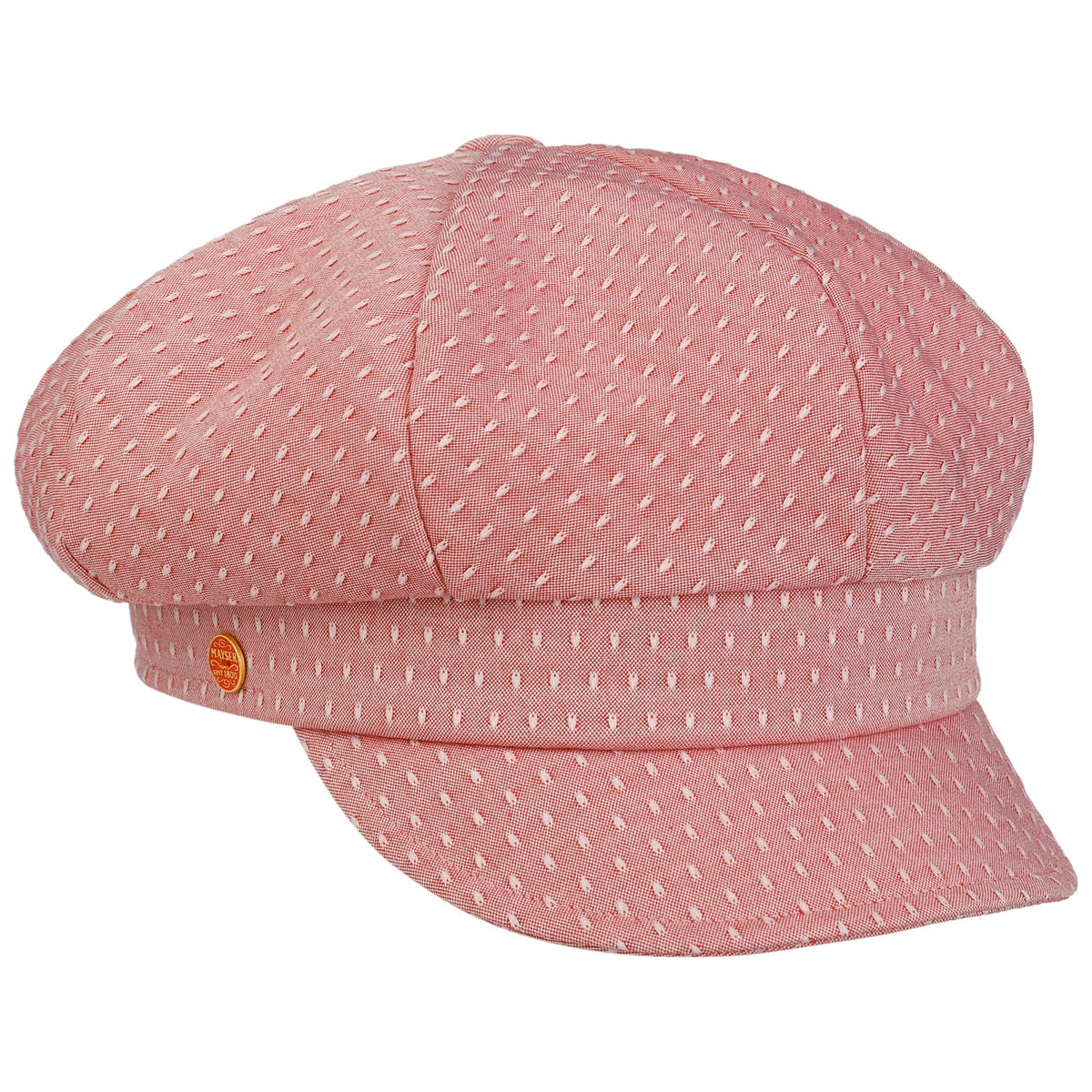 Anja Stitches Newsboy Cap himbeerrot 2