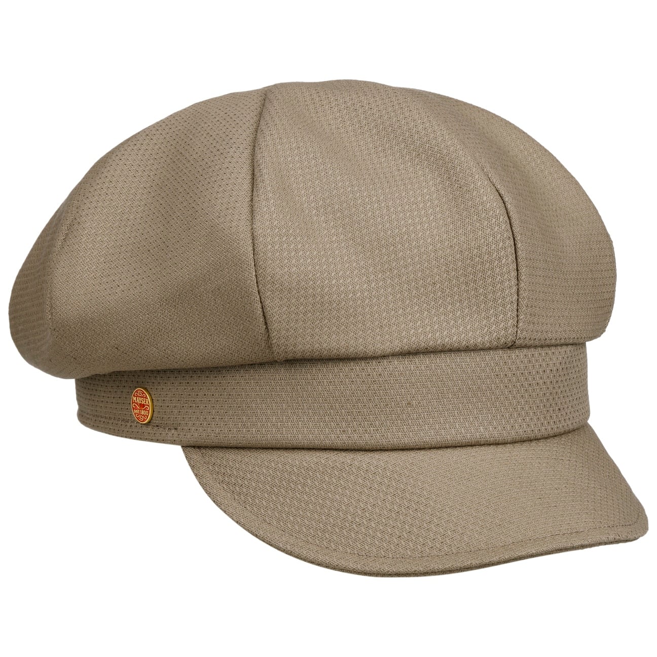 Berretto Newsboy Anja Light Cotton taupe 2