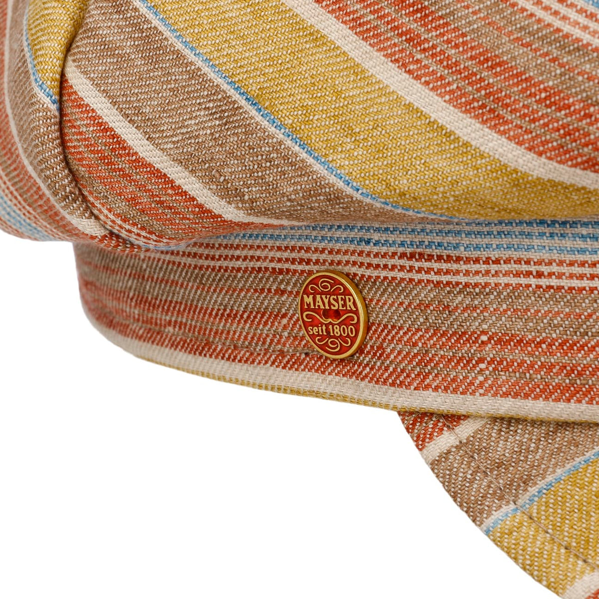 Anja Colour Stripes Newsboy Cap bunt 5