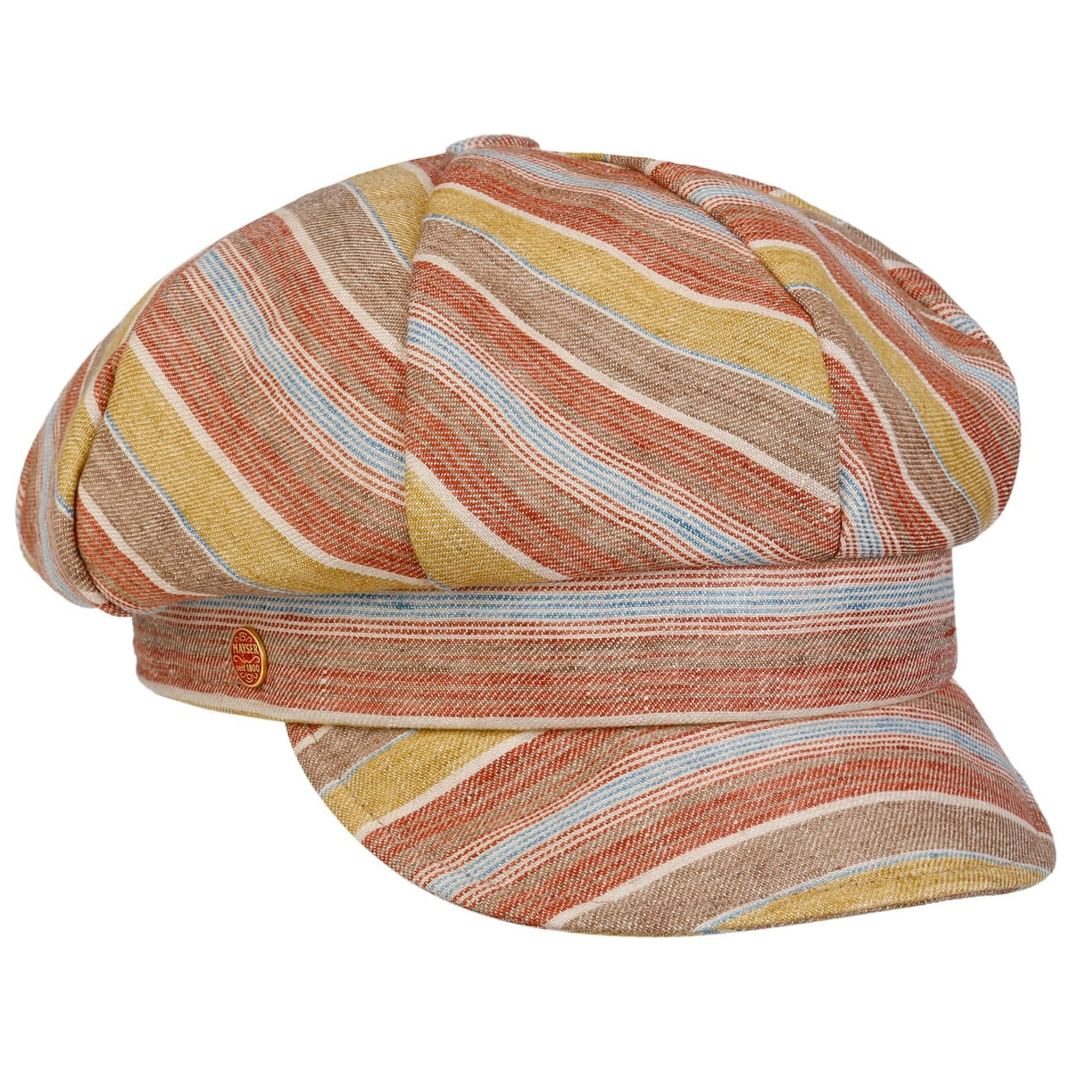 Anja Colour Stripes Newsboy Cap bunt 2