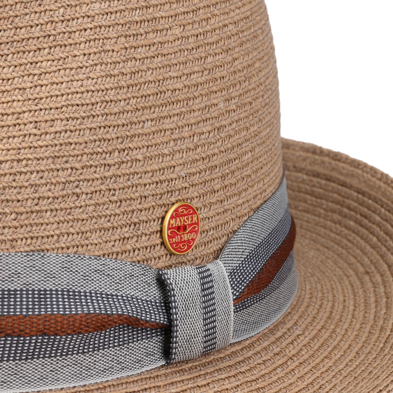Cappello di Paglia Trilby New Classic Maleo beige 6