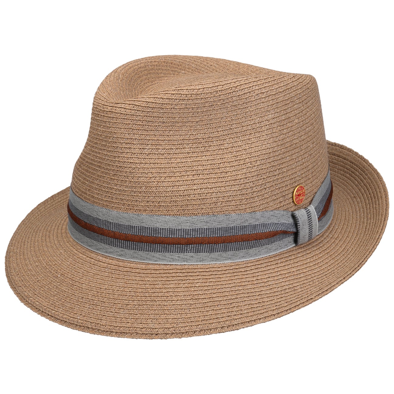 Cappello di Paglia Trilby New Classic Maleo beige 3