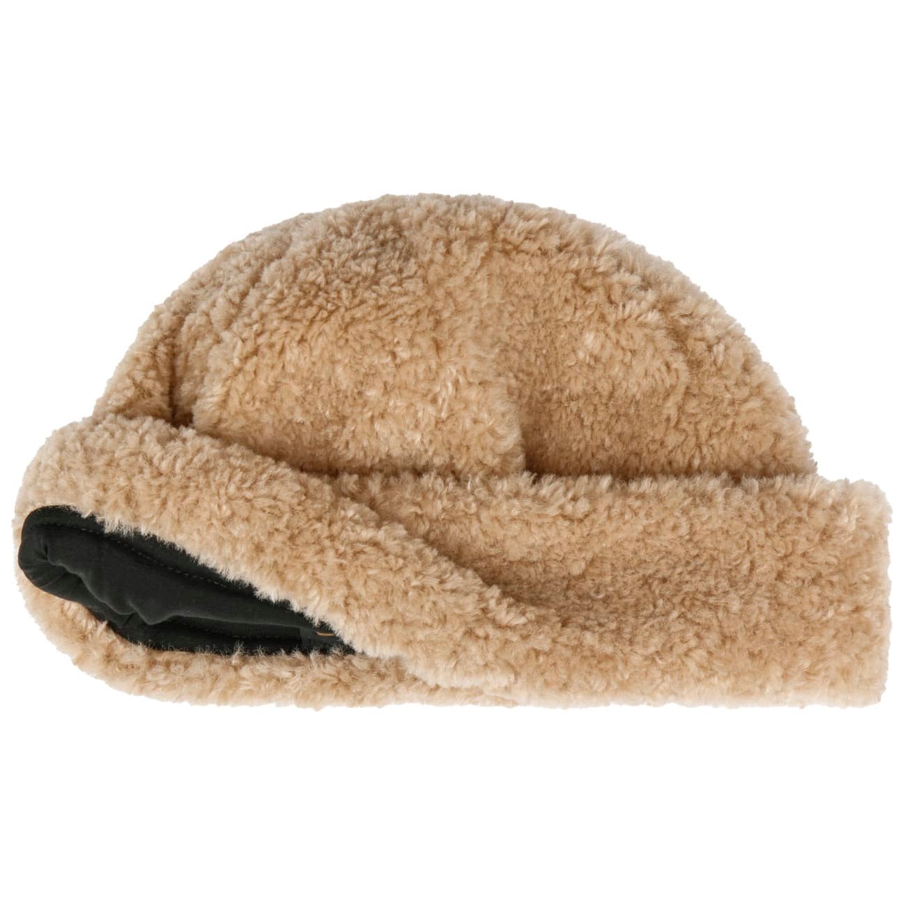 Teddy Fake Fur Damenmütze beige 2